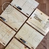 Planche cadeau souvenir pour entraineur sportif personnalisé coach soccer baseball volleyball hockey basketball football