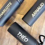 Bouteille d'eau personnalisée de sport isotherme pour enfants et adultes