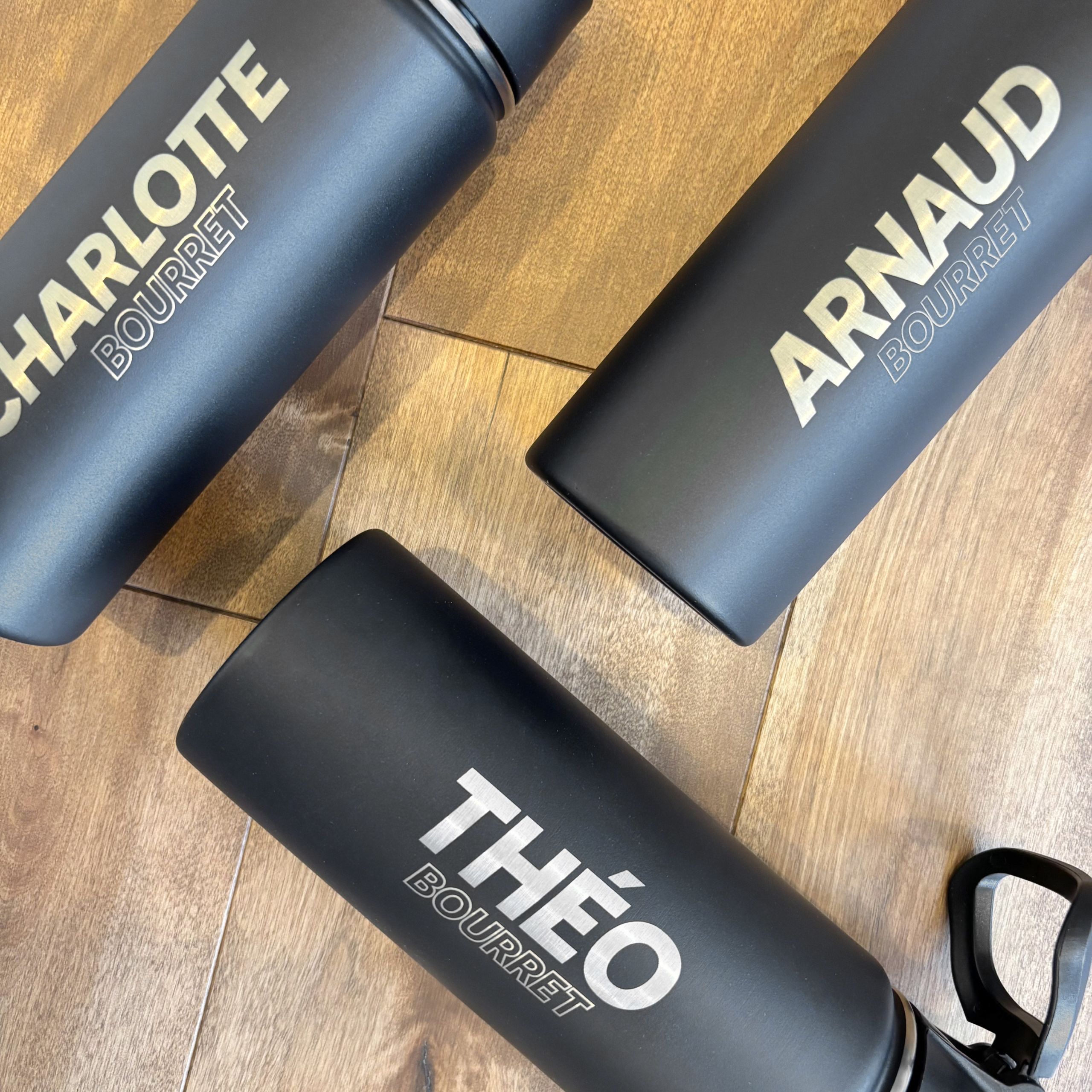 Bouteille d'eau personnalisée de sport isotherme pour enfants et adultes