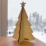 Sapin en bois pour enfants à colorier ou peindre