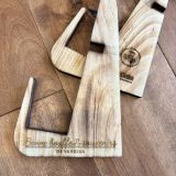 support à livre de recettes en bois québécois recyclé fait au québec local