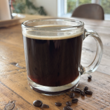 Tasse personnalisable gravure logo en verre sur-mesure